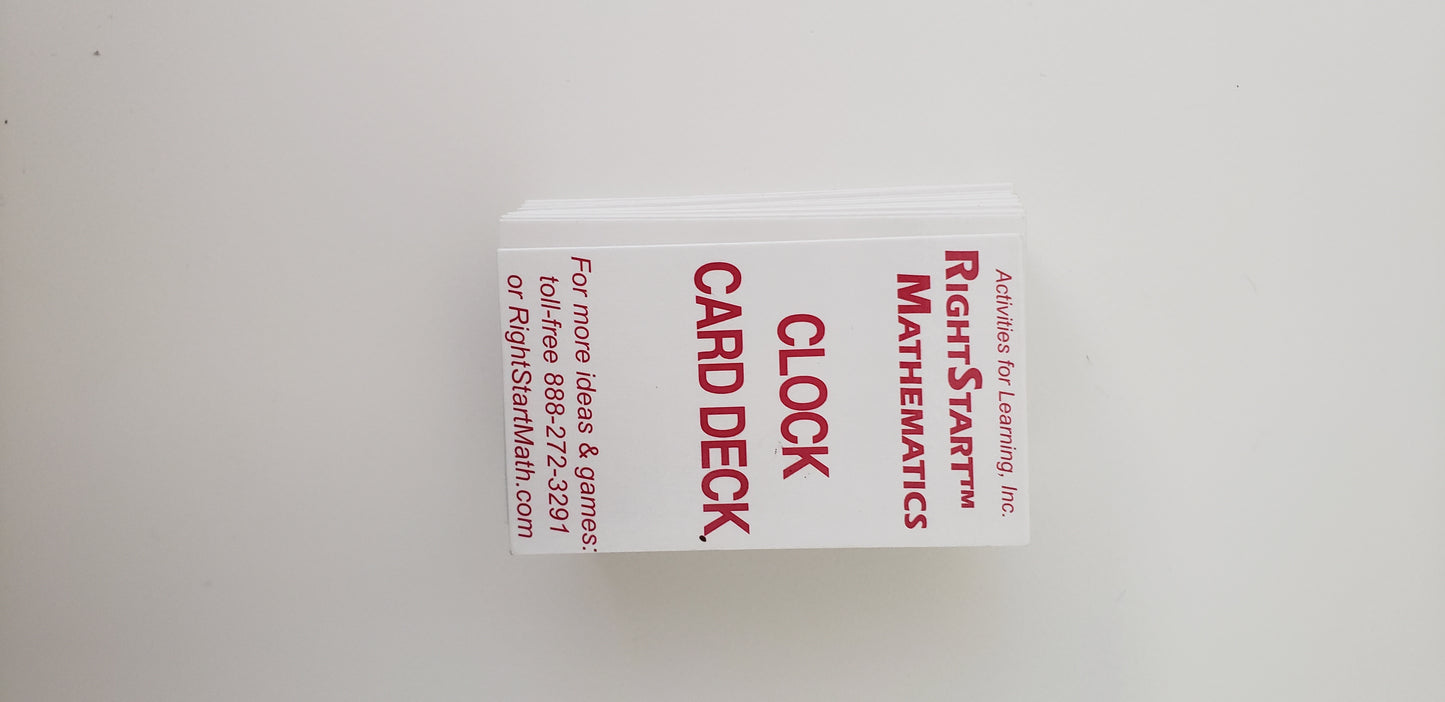 Card Deck - Clock