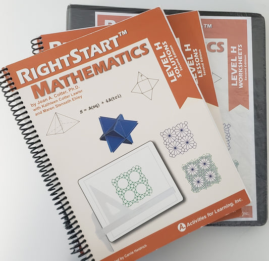 RightStart Mathematics Level H Book Bundle