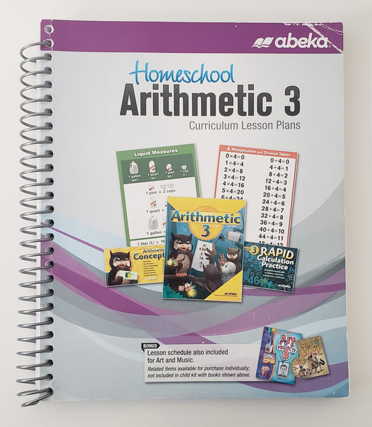 Arithmetic 3 Curriculum & Lesson Plans
