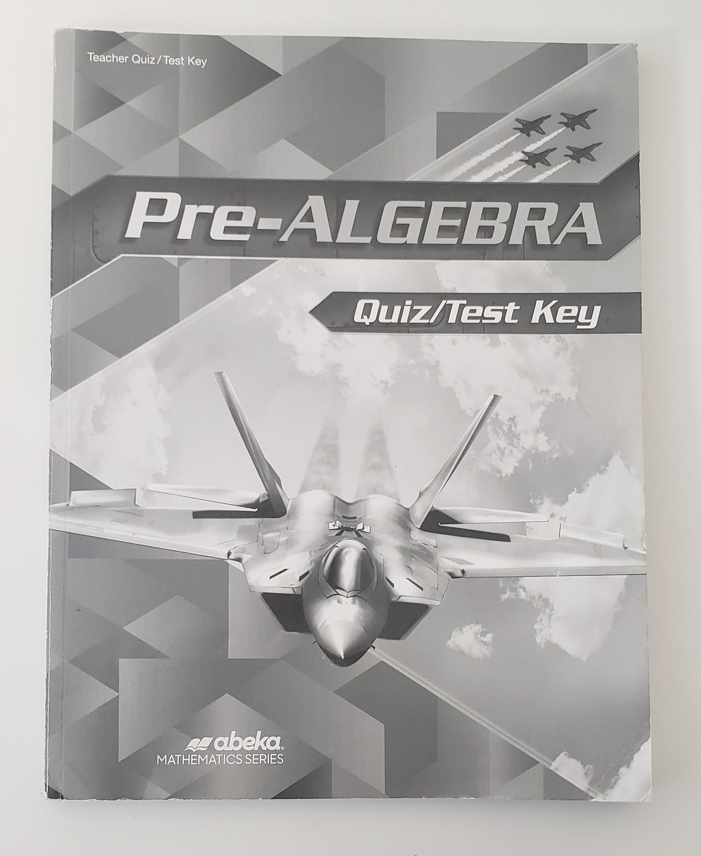 Pre-Algebra Quiz/Test Key