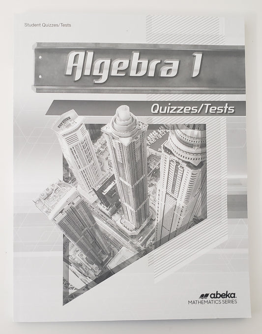 Algebra 1 Quizzes & Tests