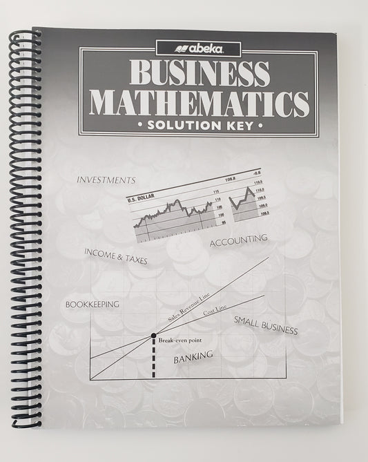 Business Mathematics Solution Key