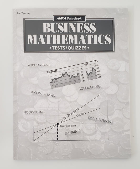 Business Mathematics Test & Quiz Key