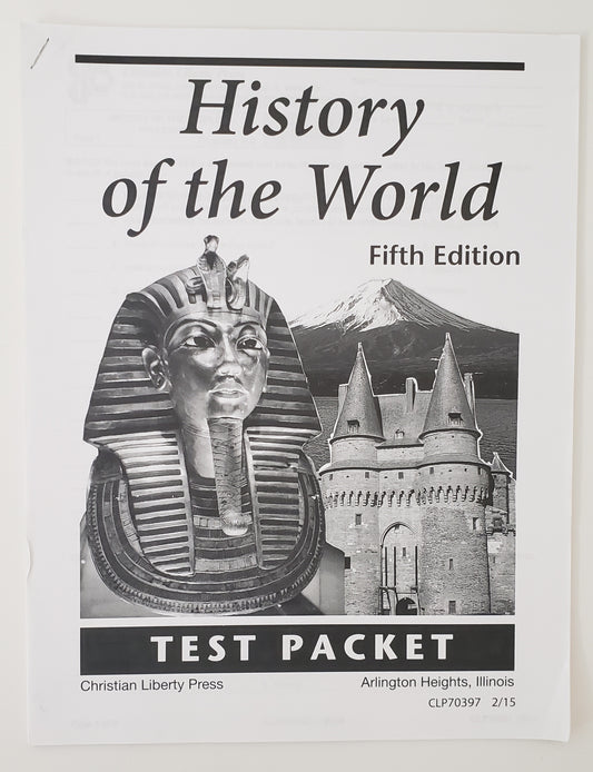 History of the World Test Packet