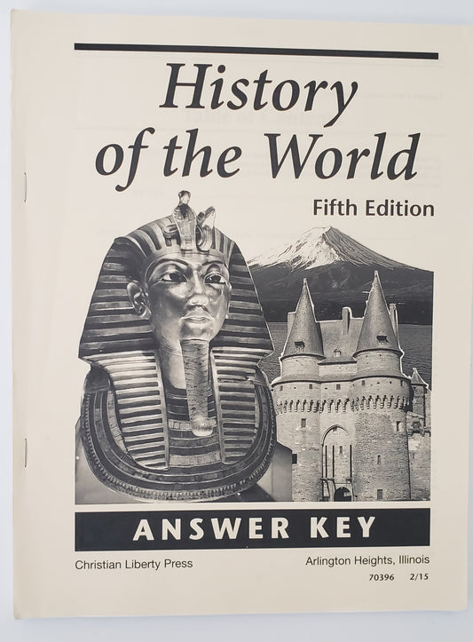 History of the World Answer Key