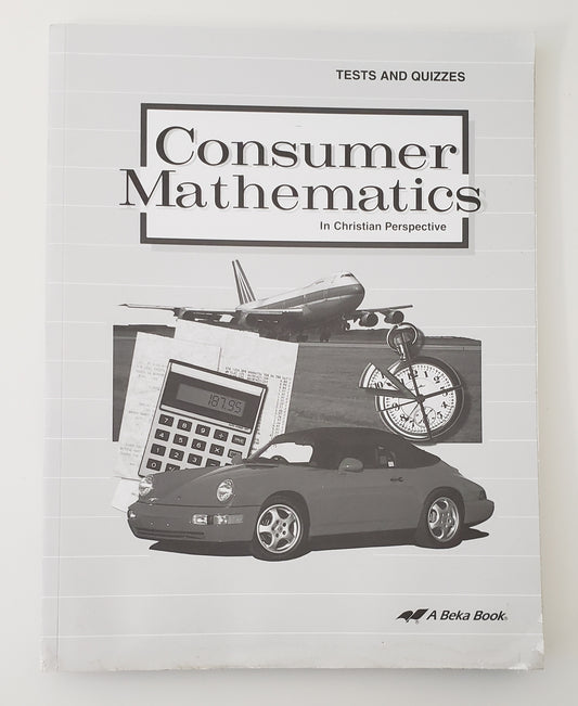 Consumer Mathematics - Test & Quizzes
