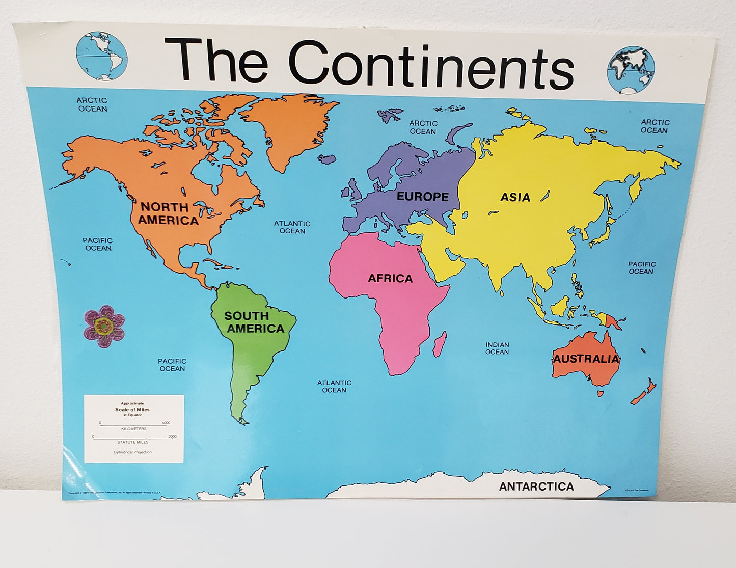 Continents Poster