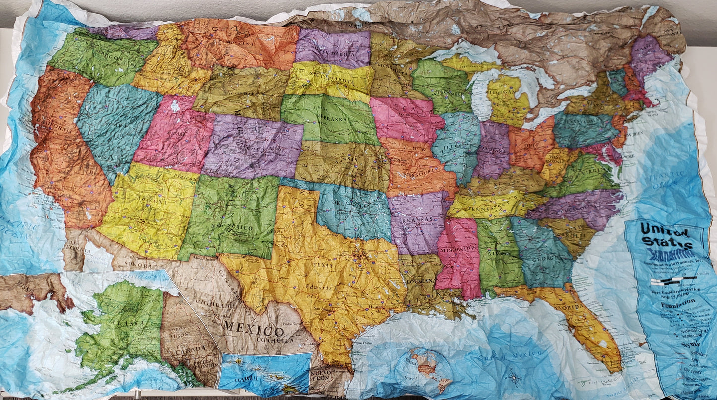 United States Scrunch Map