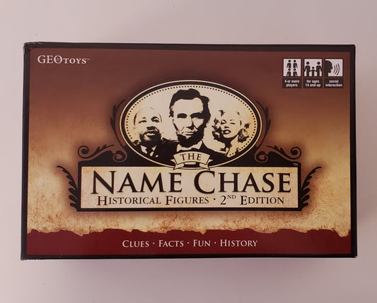 Name Chase Historical Figures 2nd Edition Game