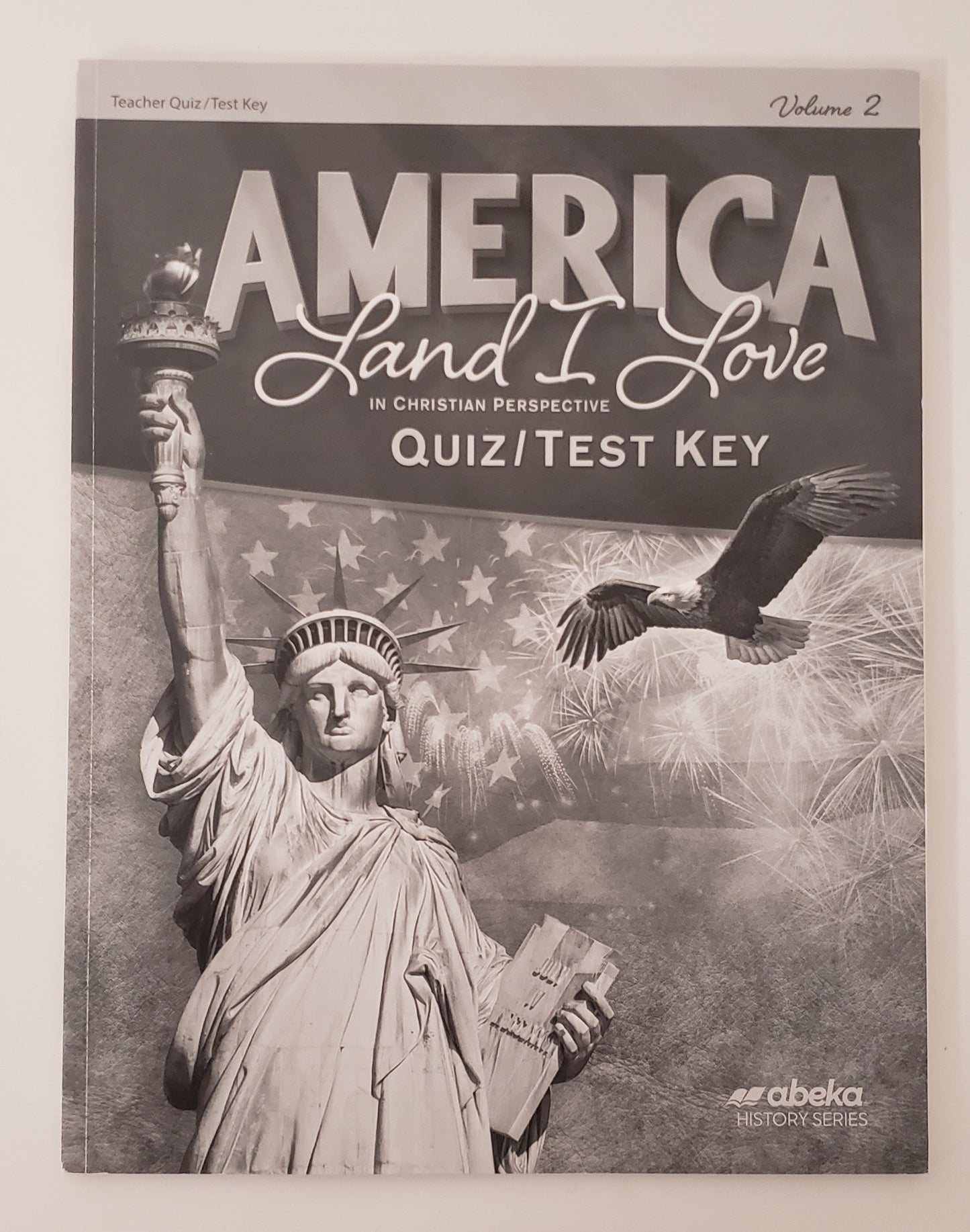 America Land I Love Quiz/Test Key Volume 2