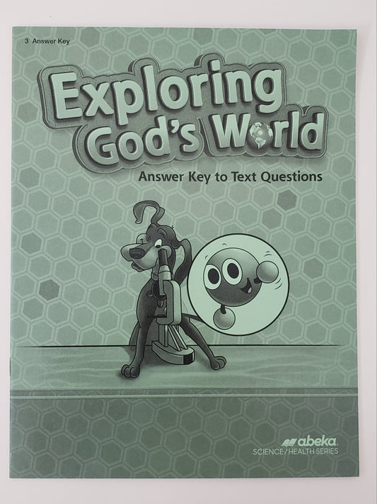 Exploring God's World 3 Answer Key