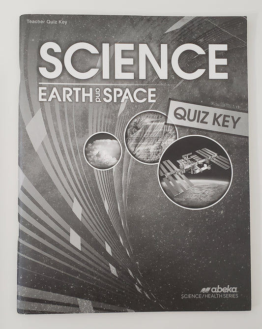 Science Earth & Space Quiz Key