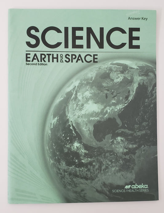 Science Earth & Space Answer Key