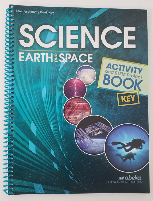 Science Earth & Space Activity Book Key