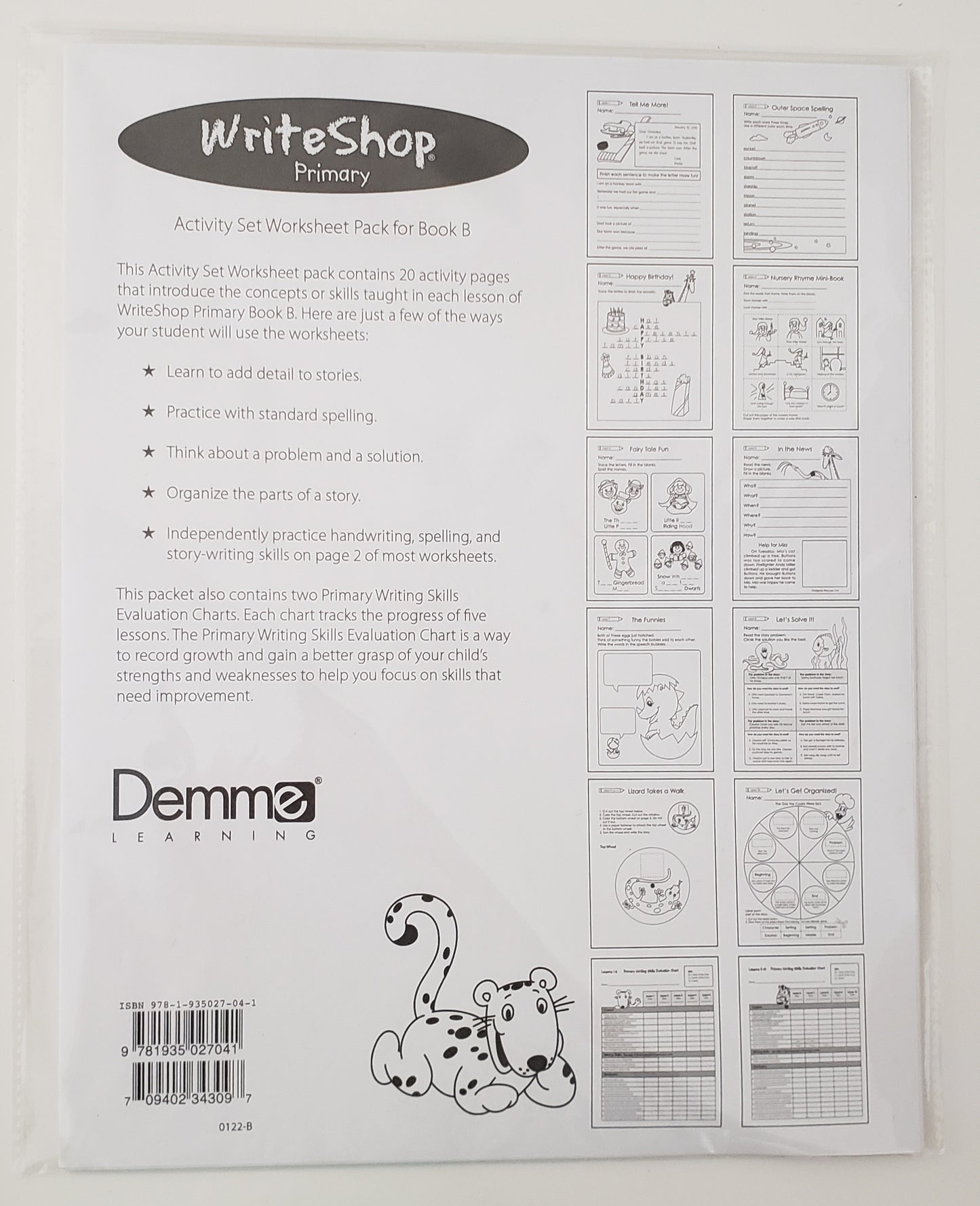 WriteShop Primary Activity Set Worksheet Pack for Book B