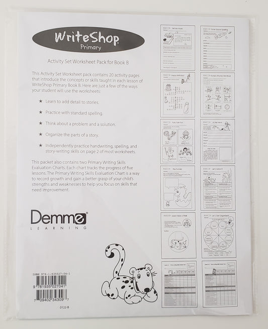 WriteShop Primary Activity Set Worksheet Pack for Book B