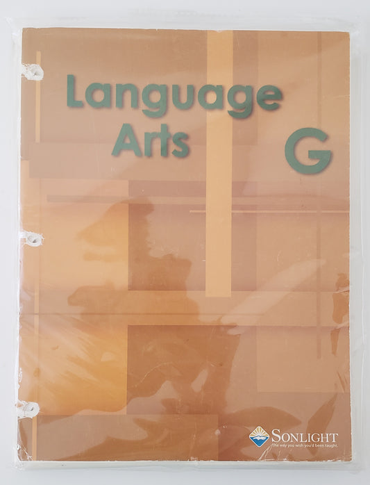 Language Arts G Instructor's Guide