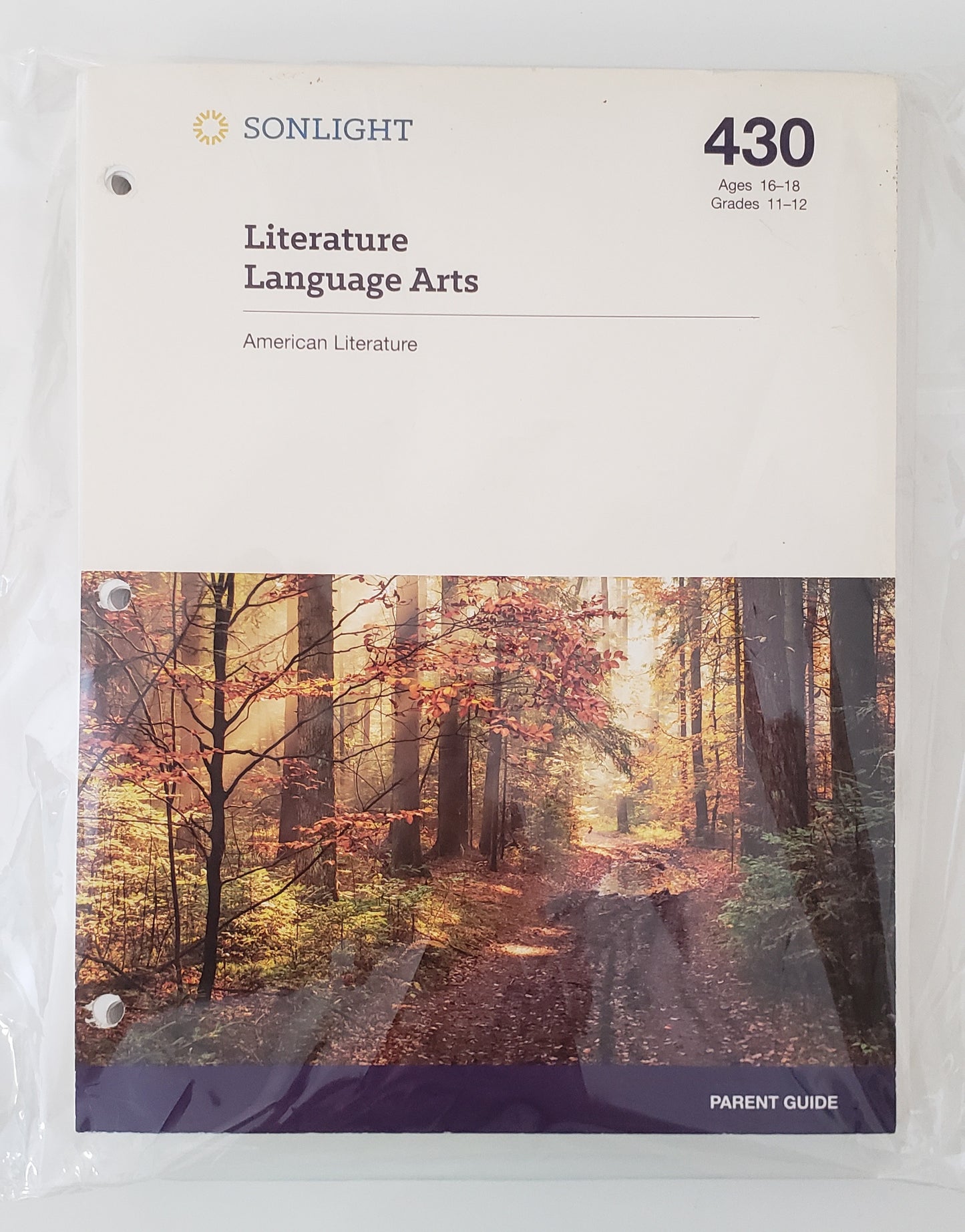 American Literature 430 Parent Guide