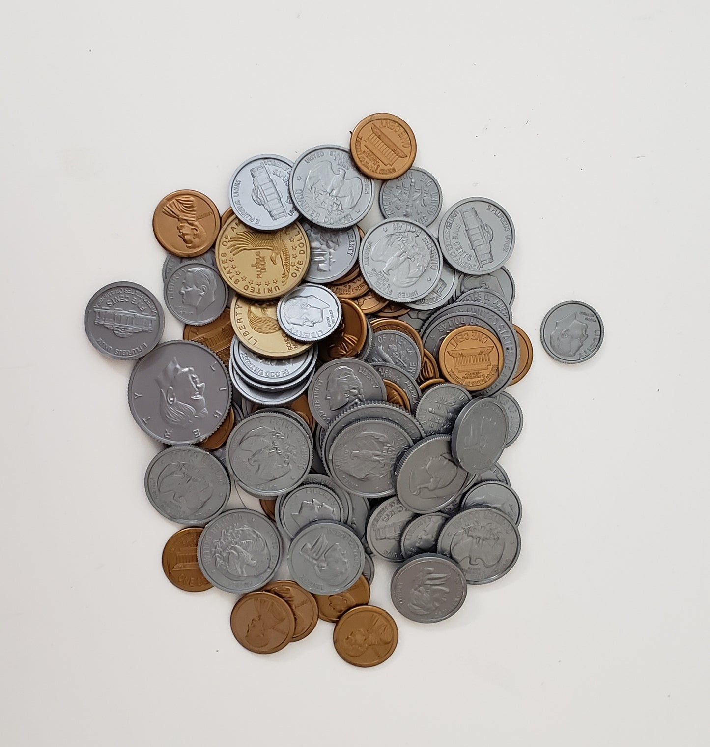 Plastic coins