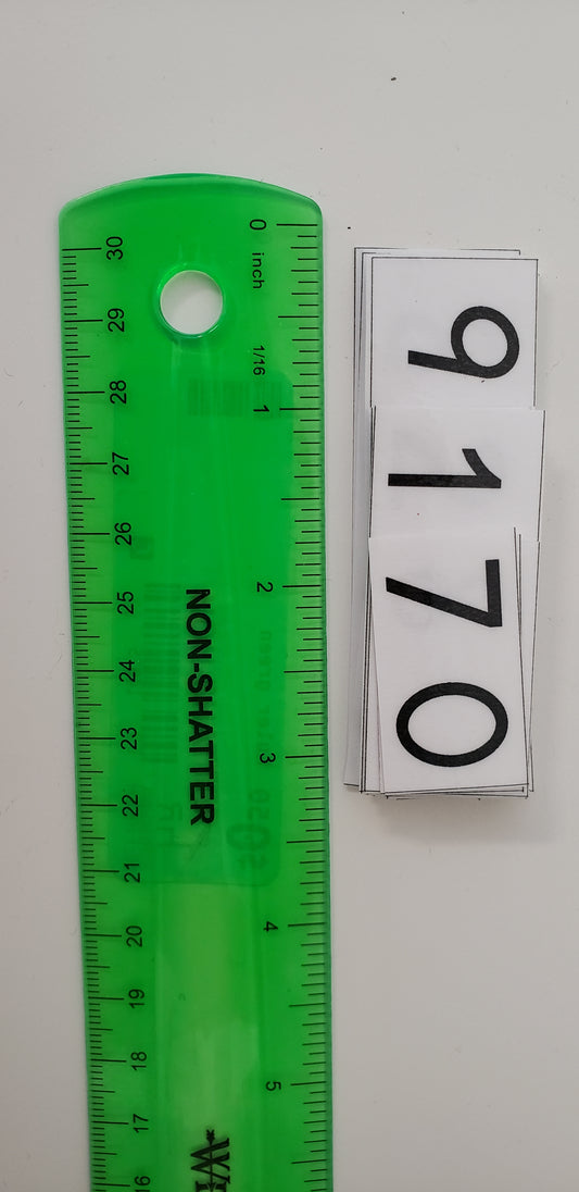 Place Value Cards to 1,000 (homemade)