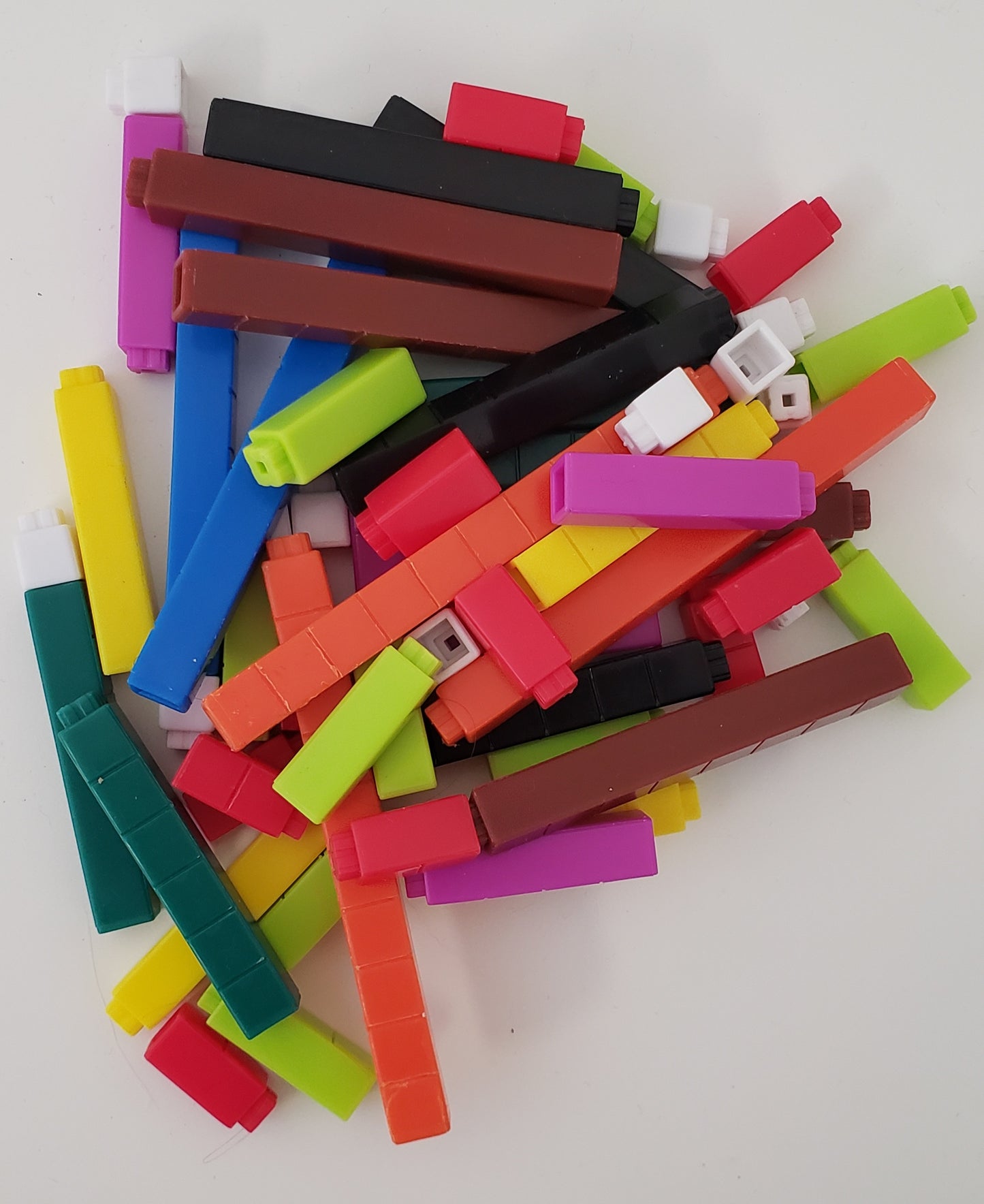 stacking base ten blocks