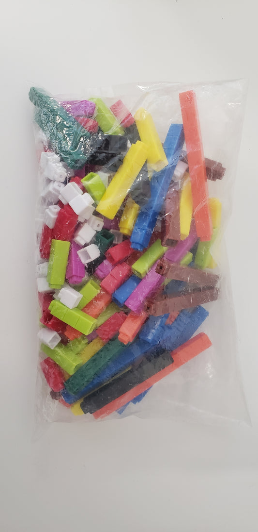 stacking base ten blocks