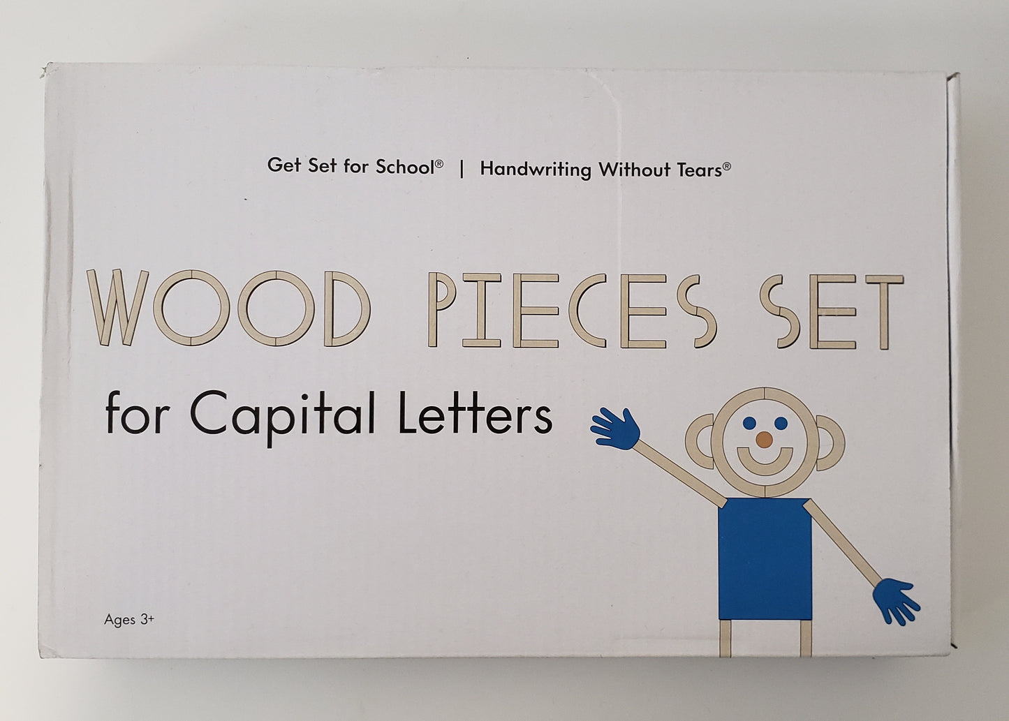 Wood Pieces Set for Capital Letters