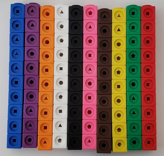 Mathlink cubes (100)