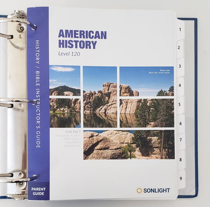 Sonlight 120 American History Parent Guide