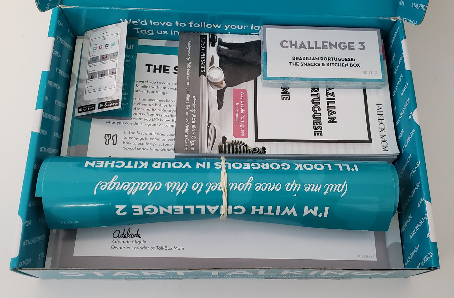 Talk Box Portugese Box 1: Snacks & Kitchen Box