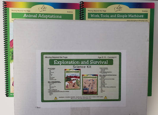 Moving Beyond the Page Exploration & Survival Science Kit with books