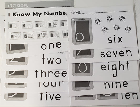 I Know My Numbers 10 Book Set