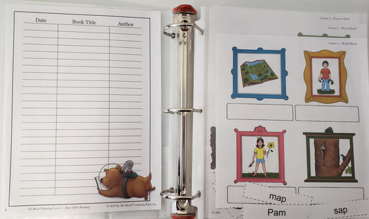 All About Reading Level 1 Blast Off to Reading Activity Book