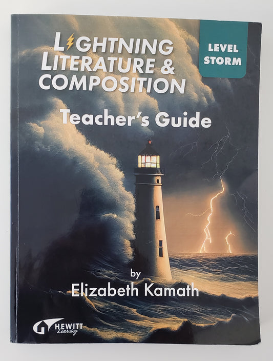 Lightning Literature & Composition Teacher's Guide Level Storm