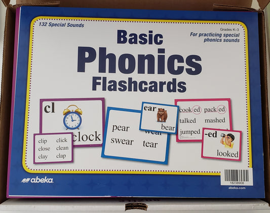 Basic Phonics Flashcards