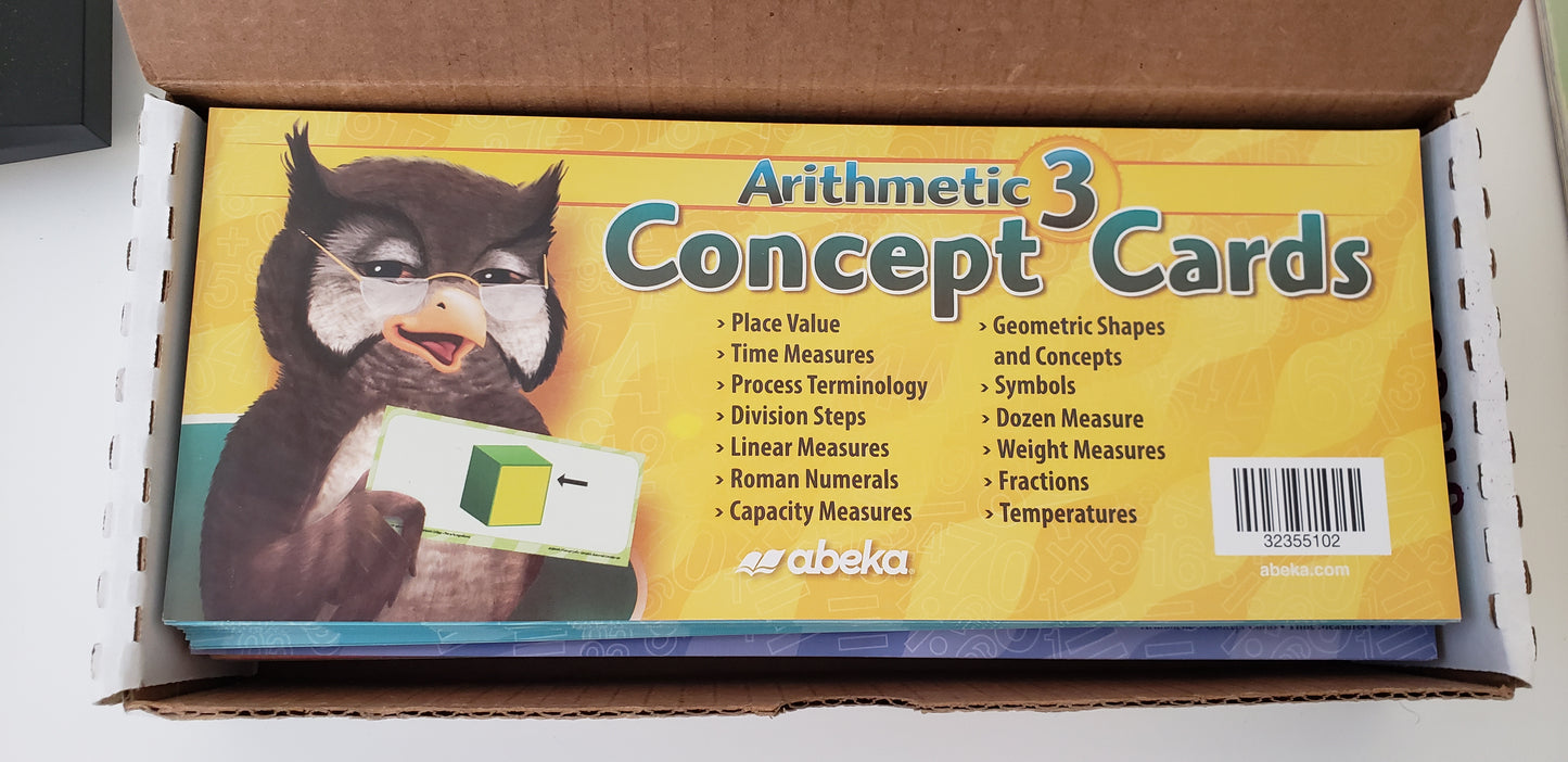 Arithmetic 3 Concept Cards
