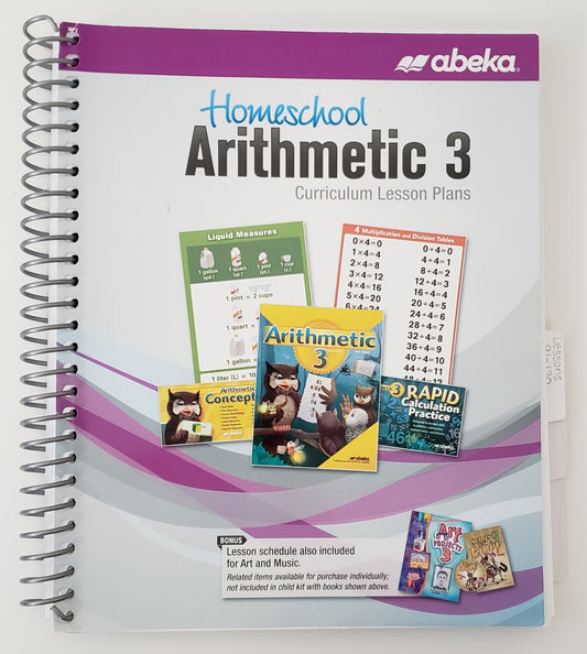 Arithmetic 3 Curriculum & Lesson Plans