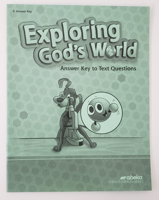 Exploring God's World 3 Answer Key