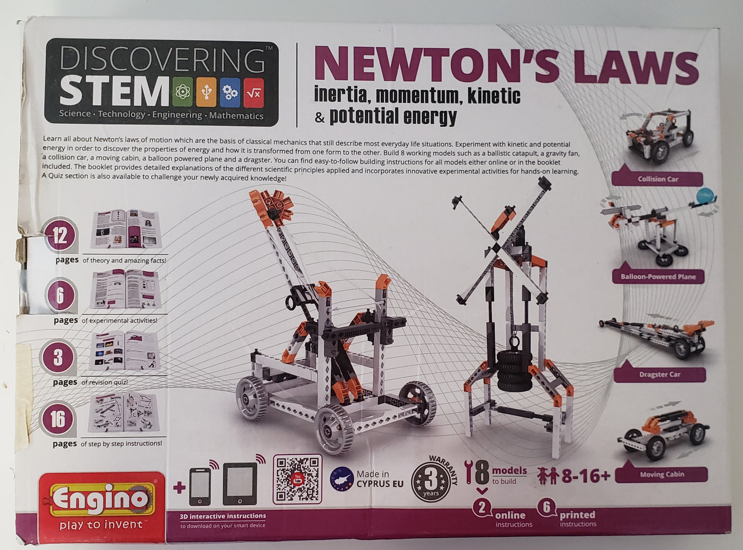 Discovering STEM Newton's Laws Building Set