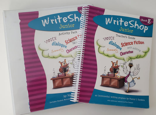 WriteShop Junior Book E Set