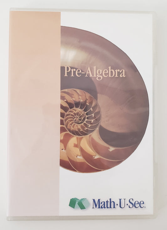 Pre-Algebra DVD