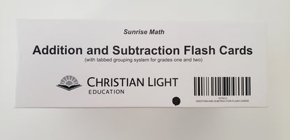 Addition & Subtraction Flashcards