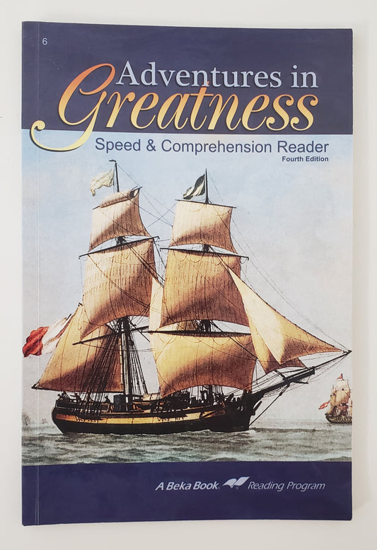 Advetures in Greatness Speed & Comprehension Reader