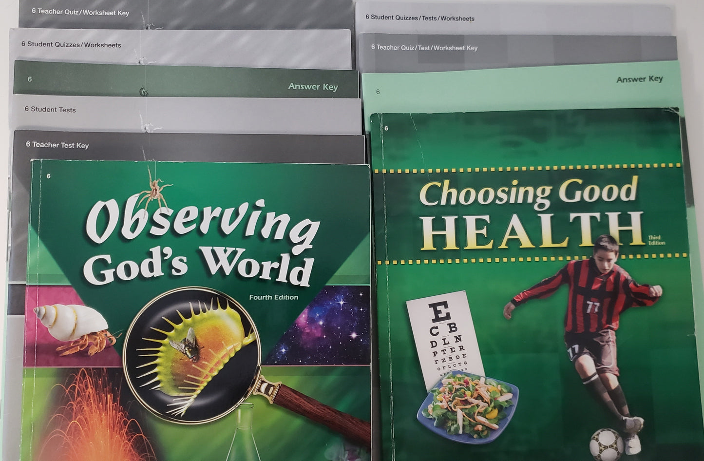 Science/Health Student & Parent Set Grade 6