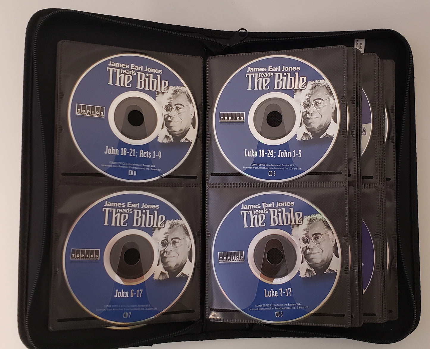 Scourby Old Testament & New Testament read by James Earl Jones