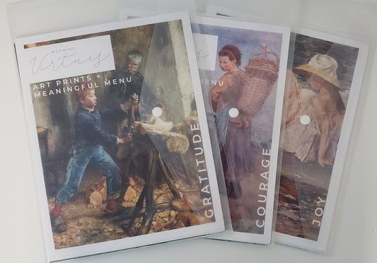 Morning Virtues Bundle: Courage, Joy, & Gratitude