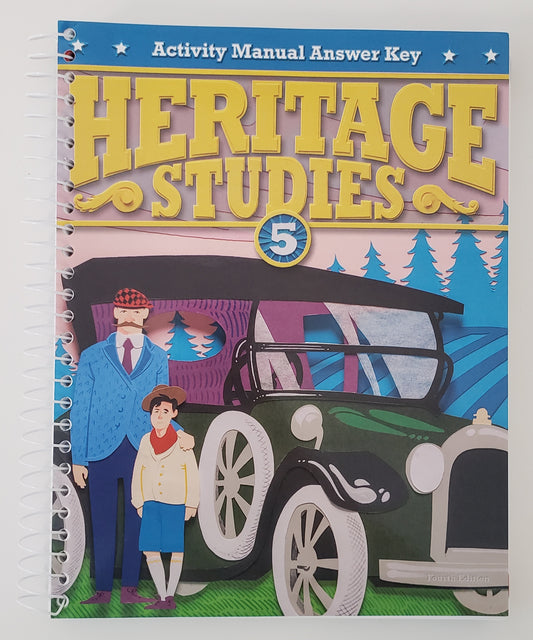 Heritage Studies 5 Activity Manual Answer Key