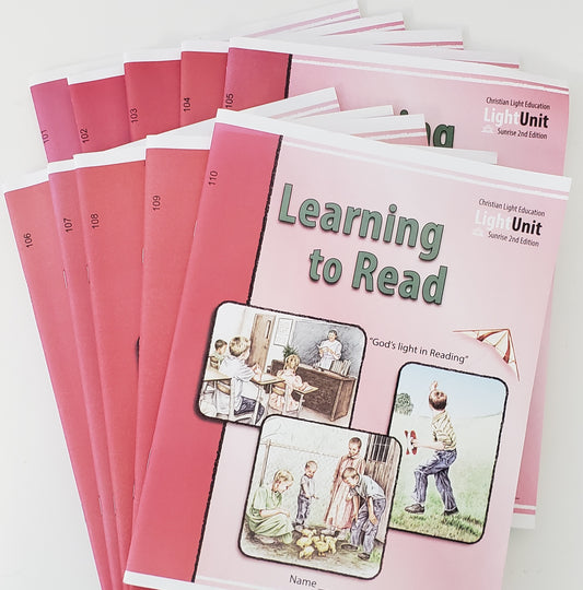 Learning to Read 101-110 Light Unit Set