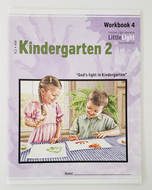 Kindergarten 2 Workbook 4