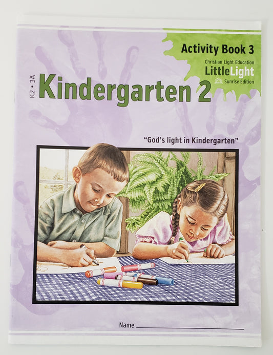 Kindergarten 2 Activity Book 3